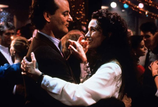 Billy Murray and Andie MacDowell